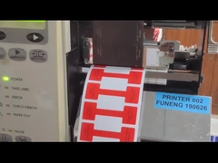 カスタマイズされた防水強い粘着性UV高品質のフラグケーブルラベル