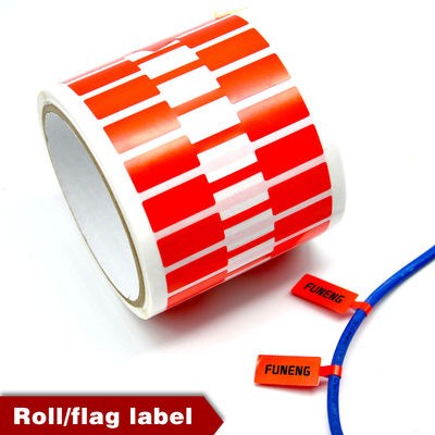 Custom A4 Cable Labels Waterproof Printable Stickers